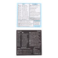 1 Pcs Windows PC Reference Keyboard Shortcut Sticker Adhesive for PC Laptop Desktop. 