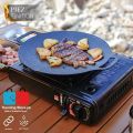 2 in 1 Gas Option Stove Bottle Gas & Gas Cylinder Dual Function Stove For Indoor/Outdoor - KN 522. 