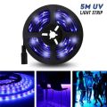 20W LED UV Light Strip Ultraviolet Flexible Purple 16 5FT Blacklight 5M 300LEDs. 
