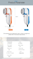 DL-2015Sweater Shaver Trimmer Clothes Fur Fuzz Cleaner Lint Shaver Electric Lint Remover USB Rechargeable Portable Fabric Shaver. 