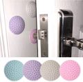 Door Stopper Wall Protector Rubber Bumpers,Self Adhesive Silicone Wall Protectors (2PCS). 