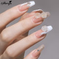 Monja 550PCS Matte Soft Gel Tips False Press on Coffin Almond Oval Square Nail Extension Acrylic Artificial Manicures Tools. 