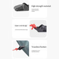 [HOT] 1/0Pcs Portable Tent Awning Fixing Clamp Grip With Carabiner Hook Windproof Tarpaulin Plastic Wind Rope For Outdoor Camping. 
