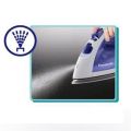 New Panasonic NI-E510 U-Shape Steam Iron - Curved Soleplate - Vertical Steam - Powershot - Auto Anti-calc  Dry & Steam Iron -  1950 W-2380 W - Multi-colour. 