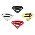 Metal (4 color ) 3D Super Man Large Logo Badge Emblem Car Sticker. 