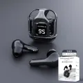 M04 Stereo Double and AIR31 Pod Wireless Bluetooth HandFree with Power Bank Stereo Earphones White bluetooth ear phone for all cell phones use. 