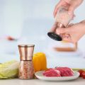Pink Salt grinder with Himalayan Pink salt coarse grains (200gm) by Himalayan Vintage. 