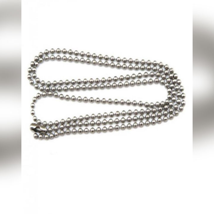 Stainless Steel Black Ball-bead Chain