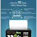 WBM Facial Tissue Paper Tea Tree Fragrance - 200s (2 Ply)  UltraSoft Tissue Made with 100% Wood Pulp. 