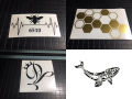 Custom Logo Sticker - Vinyl Die Cut Decals Your Company Business Logo ANY COLOR. 