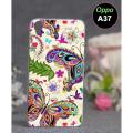Oppo A37 Pouch Case - Butterfly Soft Back Cover Case for Oppo A37. 