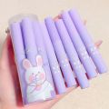 6 Pcs1 Set MAGIC CASA Long Lasting Waterproof  Lip Glaze  Matte Velvet Lip Glaze  Naughty Rabbit Matte Velvet Lipstick Set for Women. 