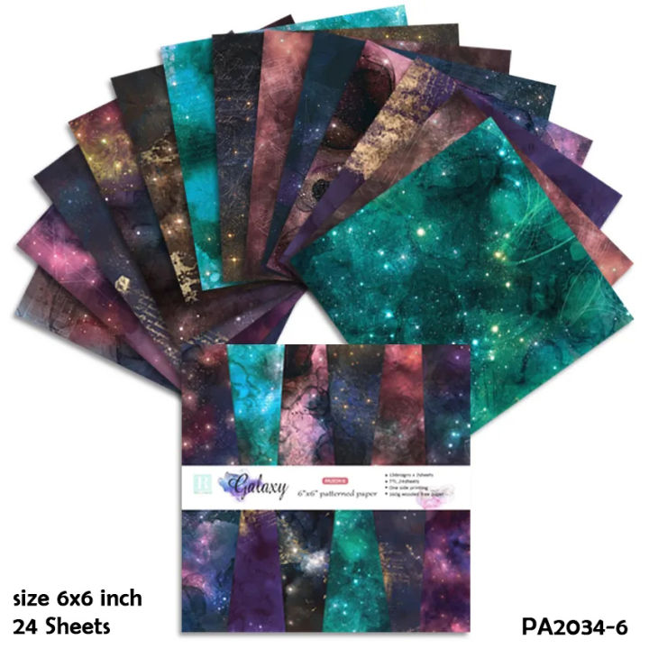 Bello%20Craft%206x6%20inch%2024%20Sheets%20Pattern%20paper%20/%20Craft%20Papers%20/%20Designer%20Paper%20Pack%20Scrapbooking%20-%20Image%202