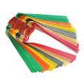 10pcs Thick Natural Latex Slingshots Flat Rubber Bands Catapult 0.65 0.75 0.8 1m. 