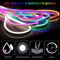 Neon Lights For Room - Led Strip Light - 1 Meter Lights For Gaming Room - Lights For Mirror - Night Light - Lights For Room Decoration - Flexible Neon Light. 