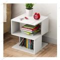 Rectangle Hallow Design Night Stand Storage Bedside Table Sofa modern end side coffee table with storage shelf living room. 