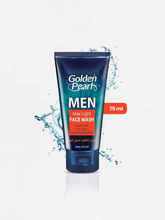 Golden Pearl  Men's Max White Face Wash 75 ml