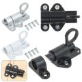 Aluminium Alloy Door Latch Sprung Attic Loft Ceiling Hatch Lock Catch Tool. 