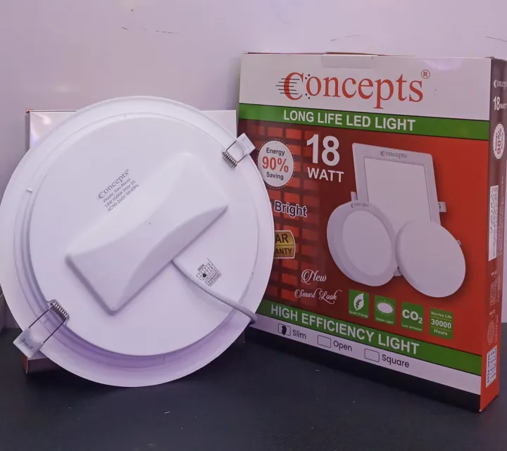 Concepts%2018watt%20LED%20Light%20%7C%20High%20Efficiency%20Light%20%7C%20Extra%20Bright%20Light%20%7C%20Inches%20Size%20of%203%20to%203.5%20%7C%20Long%20Life%20LED%20Light%20-%20Image%202