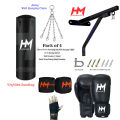 Basic Boxing Full kit Set with Punching bag along with hanging chain|Boxing Gloves|Steel Wall stand|hand wraps for Mens and Womens. 