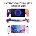 playstation portal sticker skin ps5 portal stickers decore and protection (not pouch or silicon cover). 