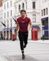 Stylish Golden RR Printed Summer Tshirt Trouser Tracksuit for Men. 