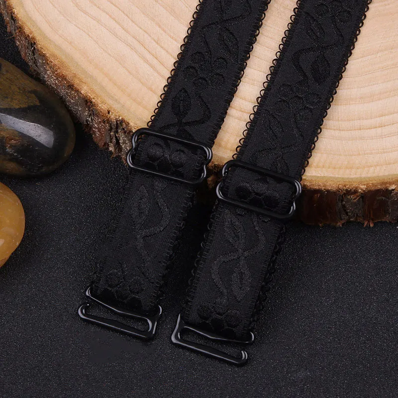 Invisible Metal Transparent Bra Straps Elastic Silicone Adjustable