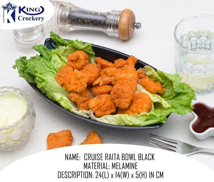 1%20Piece%20Melamine%20Cruise%20Raita%20Bowl%20-%20Serving%20Bowl%20-%20Melamine%20Material%20-%20White%20&%20Black%20-%20Image%202