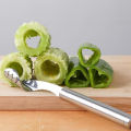 Pepper Core Cleaner, Vegetable Slicer Cutter, Corers Seed Remover, Jalapeno Pepper Corer Cutter Slicer, Core Seed Remover, Steel Pepper Core Seeder, Multifunction Fruit And Vegetable Corer. 