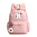 KPOP BTS CUTE SCHOOL UNIVERSITY COLLEGE BAG PACK SHOULDER BAG PACK WITH FREE STICKER. 