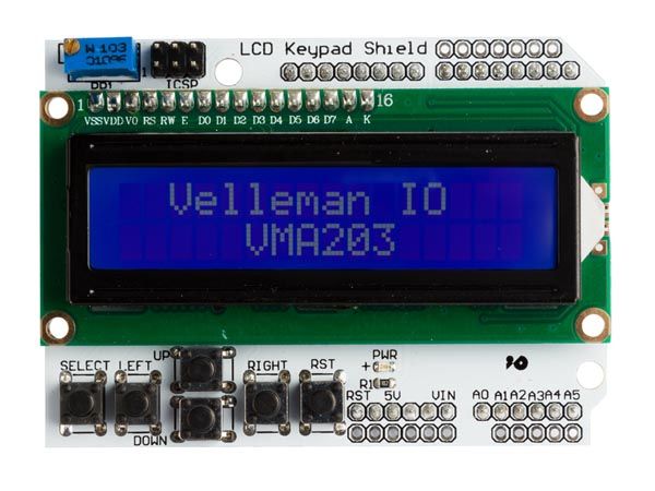 LCD Keypad Shield LCD1602 For Arduino