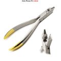 Premium Quality Dental Orthodontic Kim Plier TC Arch Wire Bending Loop Forming Pliers with TC Wire Cutter. 