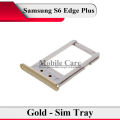 Samsung S6 Edge Plus Tray Sim Jacket Sim Slot Sim Door For S6 Edge Plus - Gold. 