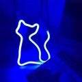 Cat Neon Sign for Wall , Neon sign for Boys\Girls with high quality Neon , With thick Acrylic support , with long lasting LIfe  , Perfect Gift, Home Decor, Kids Room, Party, Café Night, ALSO Customizable. 