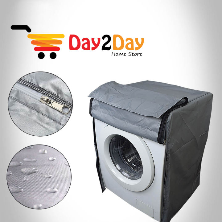 Front Loader 100% Waterproof / Dust Proof / Heat proof Washing Machine Cover  ( 8 KG  - 10 KG )