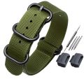 Watch Band Strap for Nylon and Conversion Kit for G-Shock GA-110/100/120/150/200/300/400/GD-100/110/120/G-8900/ GW-M5610/DW-6900. 