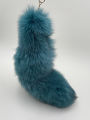 Naturally Fashion Fox Tail Keychain Wolf Tail Fur Tassel Bag Tag Black And Brown Charm Keyring Pom Pom Holder Strap Chain Gifts. 
