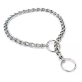 Dog Choke Chain Imported , Size = Large , Antirust pure silver material. 