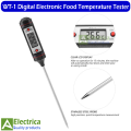 WT-1 Portable Digital Kitchen Thermometer BBQ Meat Water Milk Oil Cooking Food Oven Thermometer Electronic Probe With Tube by Electrica. 