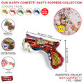 Gunn Shape Confetti Party Poppers Party Supplies Multicolor Metallic Confetti Inflatable Confeti Popper Parties Favors for Birthday Wedding Graduation Anniversary Parties Celebrations Farewell Glitter Indoor & Outdoor Events. 