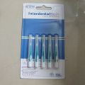 Interdental Brush with Travel Cap Blue 0.7 mm, Pack of 5 Pieces | Easy cleaning between teeth | Oral Hygiene Dental care. 