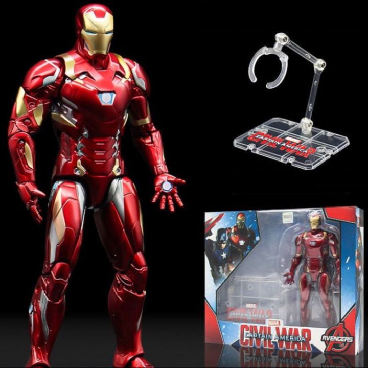 Marvel Iron Man Action Figure Statue Moveable PVC Collectible Model Toy – 18cm