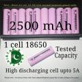 18650 2500mAh lithium ion cell 18650 battery cell recycled ICR 18650 battery cell  3.7 volt to 4.2 volt rechargeable battery tested capacity high draining 4c battery 18650 cell price in pakistan 18650 battery price in pakistan Pakistan E shop. 