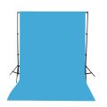 Sky Blue Chroma Key Studio Backdrop Video Photo Background Removing Sheet 10 x 5 ft. 