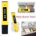 PH Meter 0.01 High Precision for Water Quality Tester with 0-14 Measurement Range Suitable Aquarium Swimming Pool. 