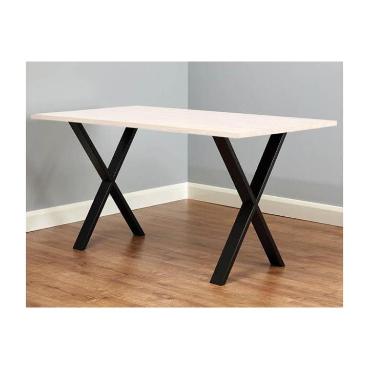 X Shaped , U Shaped , V Shaped Table Bench Desk Legs Retro Industrial Design Fully Welded