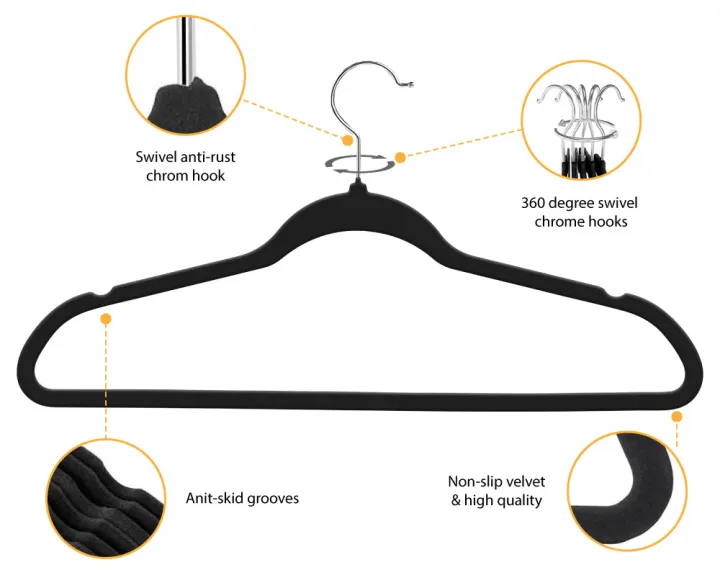 Fast%20Forward%20Premium%20Velvet%20Hangers%2010%20Pack%20-%20Non-Slip%20&%20Durable%20Clothes%20Hangers%20%7C%20Black%20with%20360%20Degree%20Rotatable%20Hook%20%7C%20Heavy%20Duty%20Coat%20Hangers%20-%20Image%204