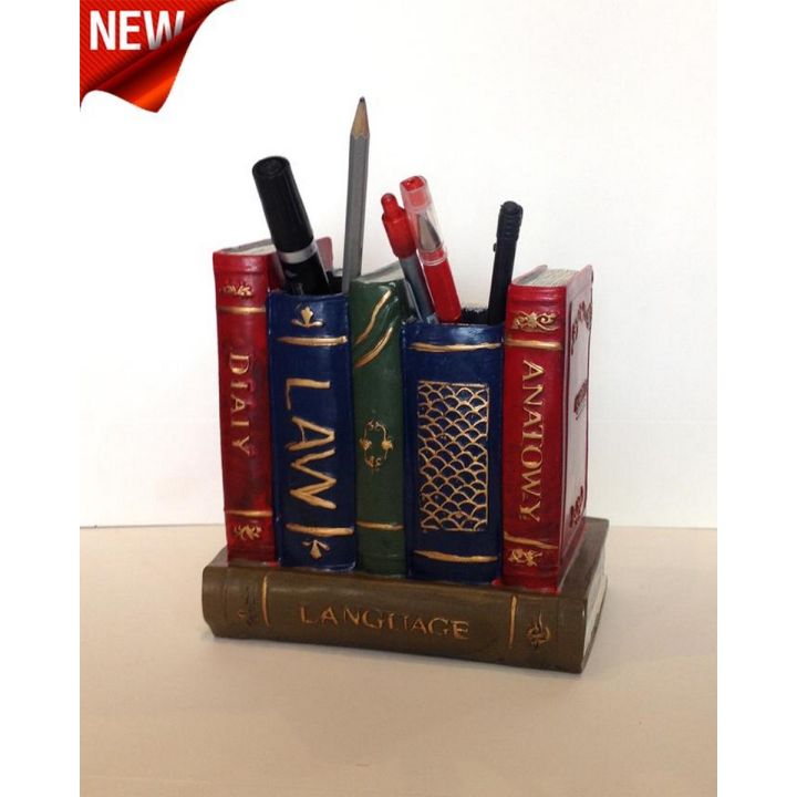 Best Quality Books Shape Pen Holder, Desk Organiser