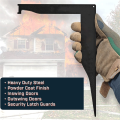 L-Shaped Metal Bar Bar Firefighter Tool Access Doors Easily Fire Pick Swipe Tool Tool for 1Pcs. 