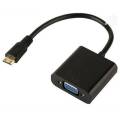 Mini  HDMI  to VGA Adapter Converter Cable. 